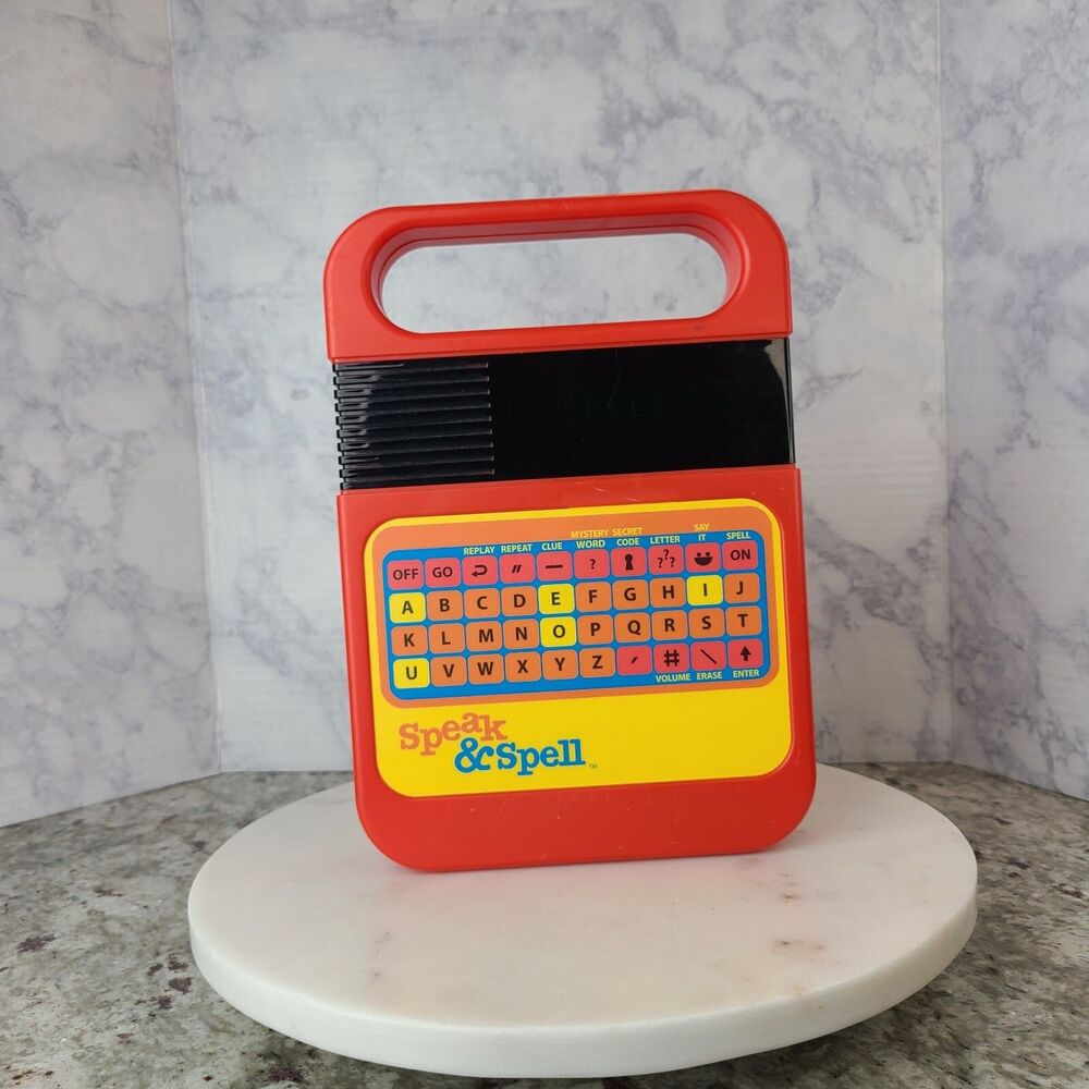 Classic Speak & N Spell Kahootz #09624 Electronic Learning Game Tested Works